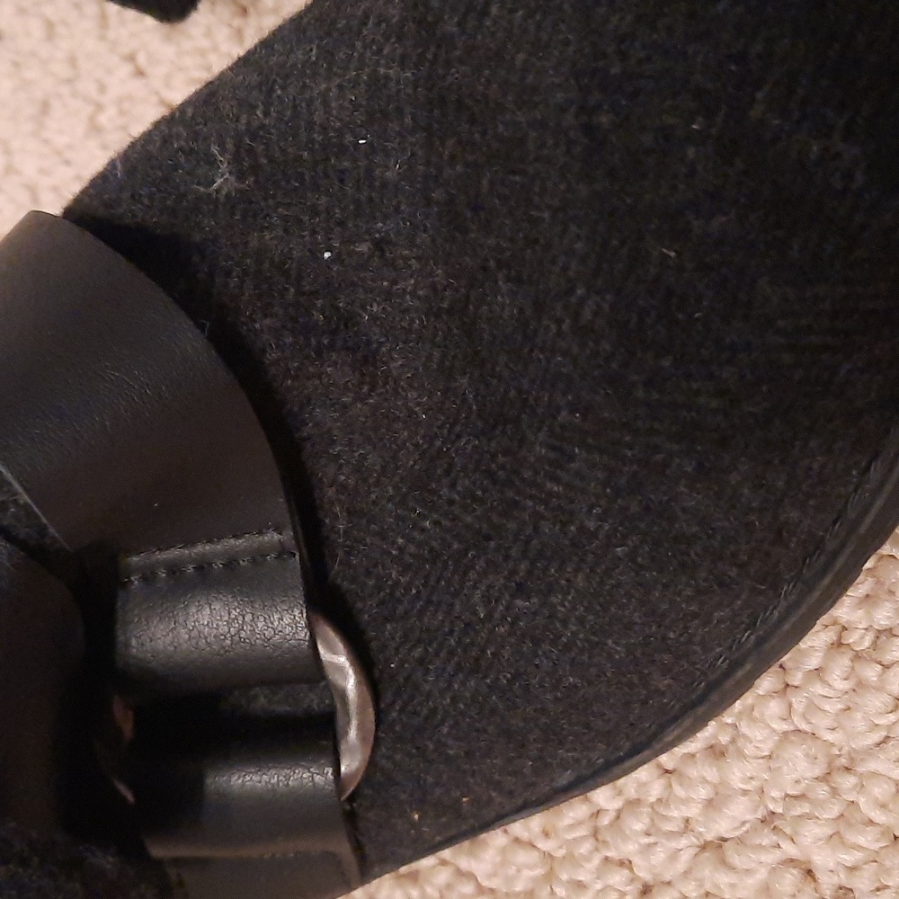 Blowfish Black Flannel Bootie - Picture 6 of 6